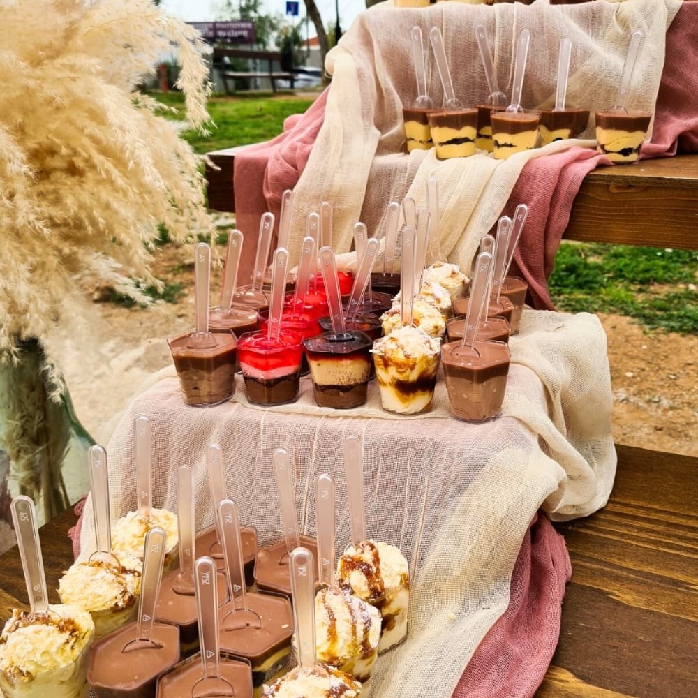 Candy bar βάπτισης για κορίτσι