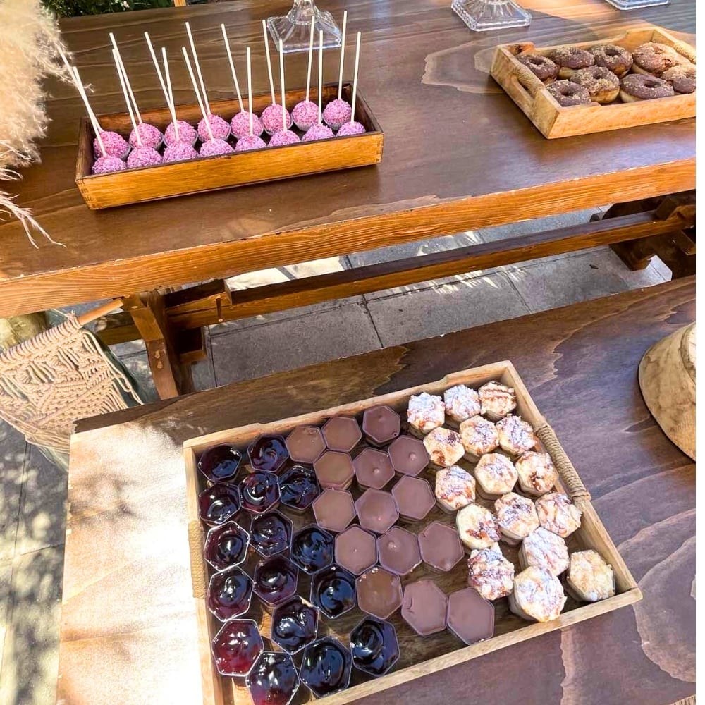 Boho candy bar βάπτισης για κορίτσι