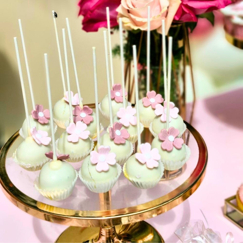 Candy bar βάπτισης για κορίτσι με θέμα την πεταλούδα