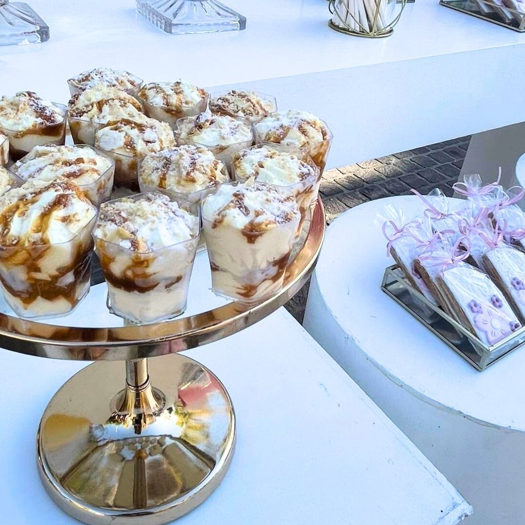 Candy bar βάπτισης για κορίτσι με μπαλόνια