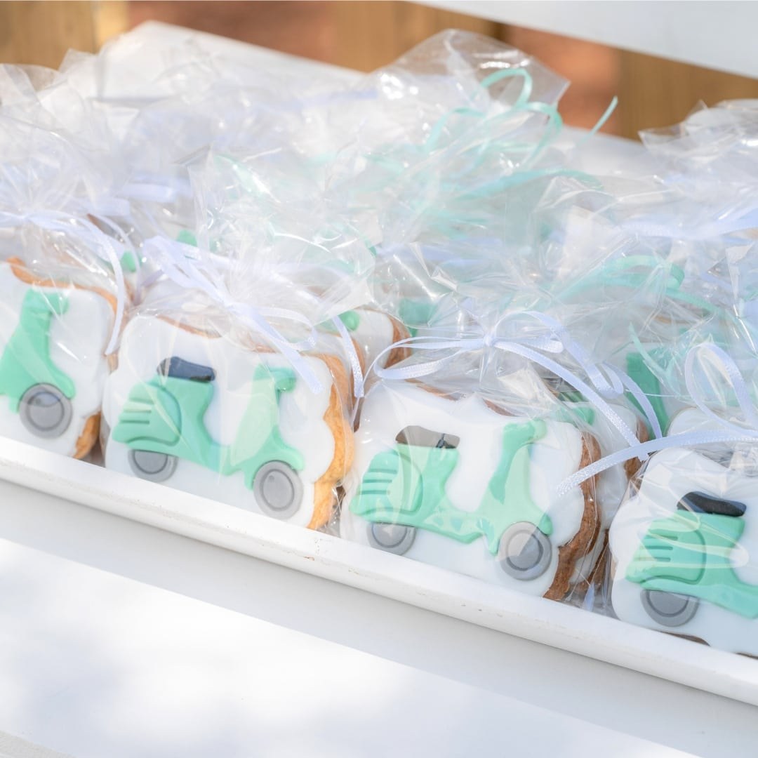 Candy bar βάπτισης για αγόρι με θέμα το ταξίδι