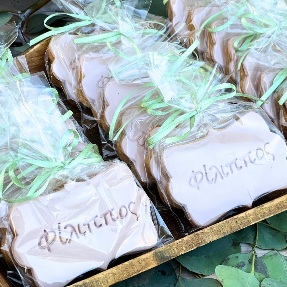 Candy bar βάπτισης για αγόρι με θέμα την χήνα