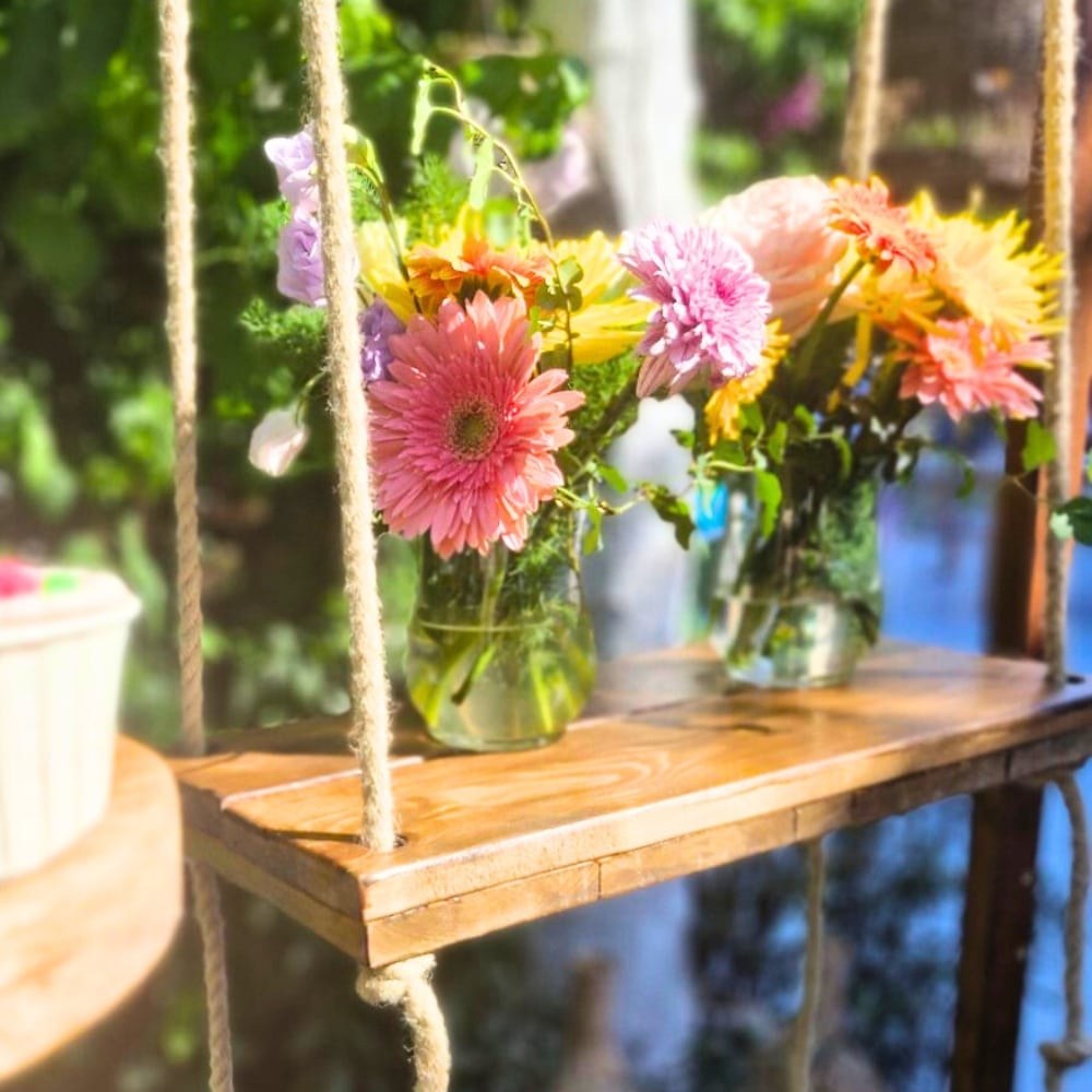 Candy bar βάπτισης φλοράλ