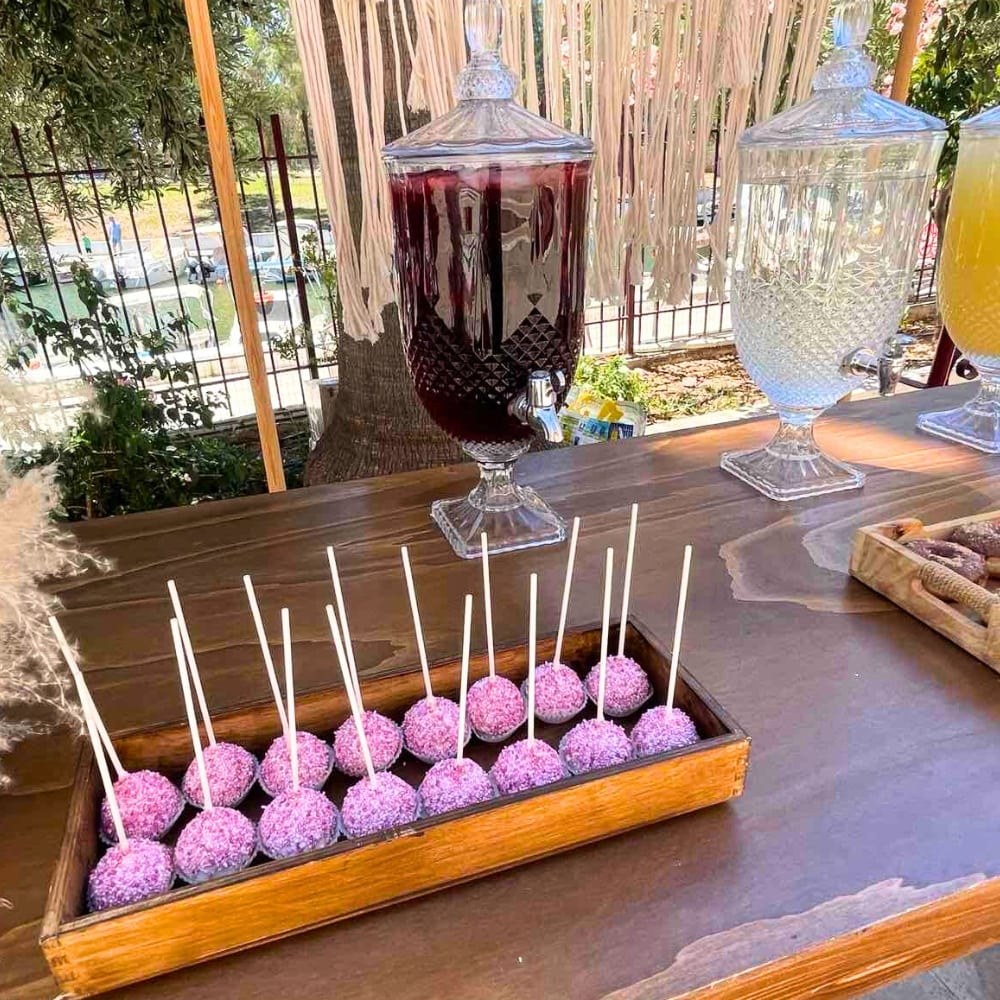 Boho candy bar βάπτισης για κορίτσι