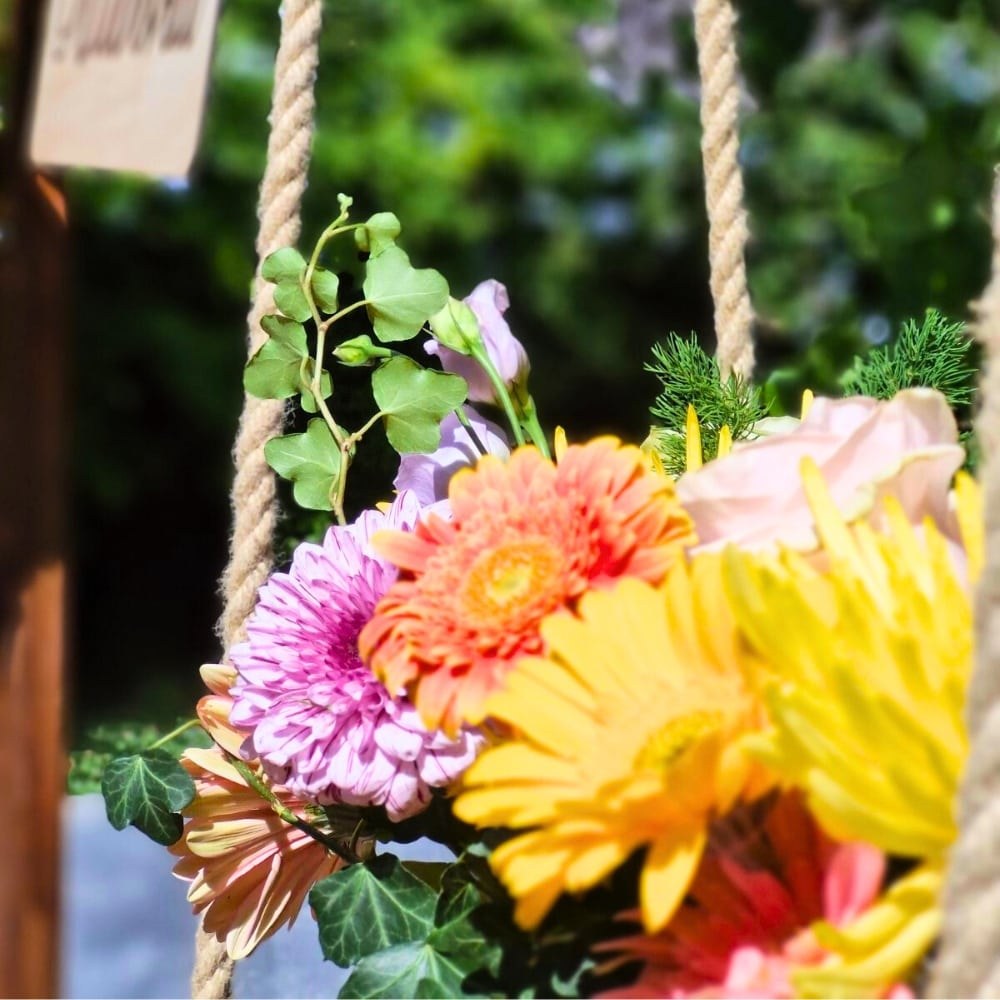 Candy bar βάπτισης φλοράλ