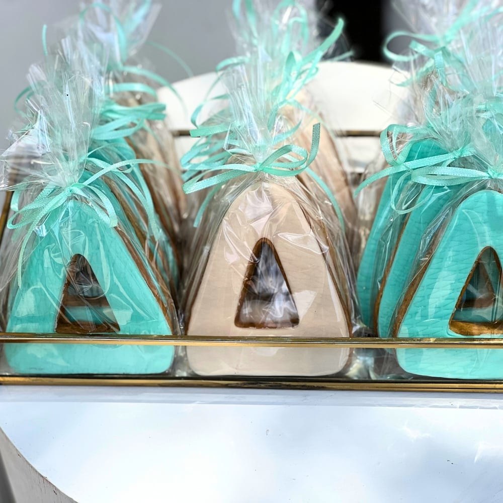 Candy bar βάπτισης με αερόστατο και ελεφαντάκι