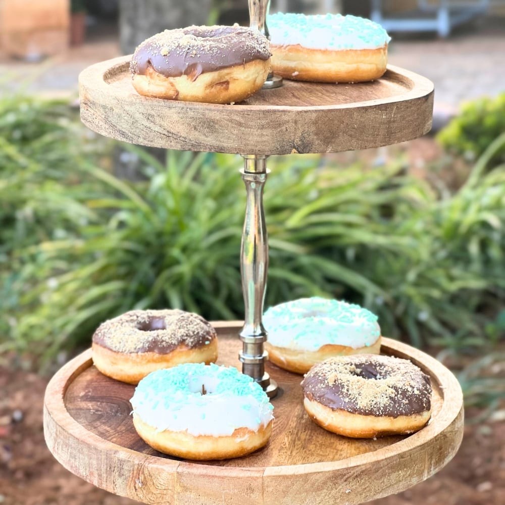 Rustic candy bar βάπτισης για αγόρι