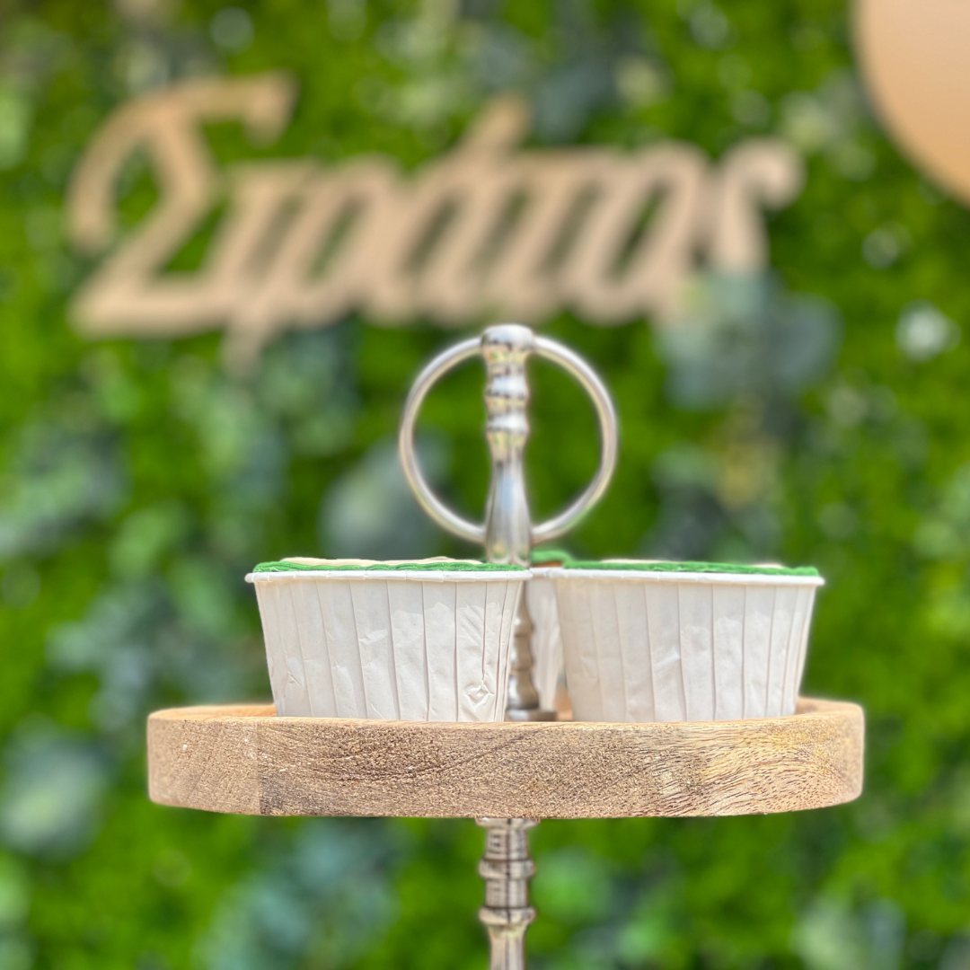 Candy bar βάπτισης για αγόρι με λουλούδια και μπαλόνια