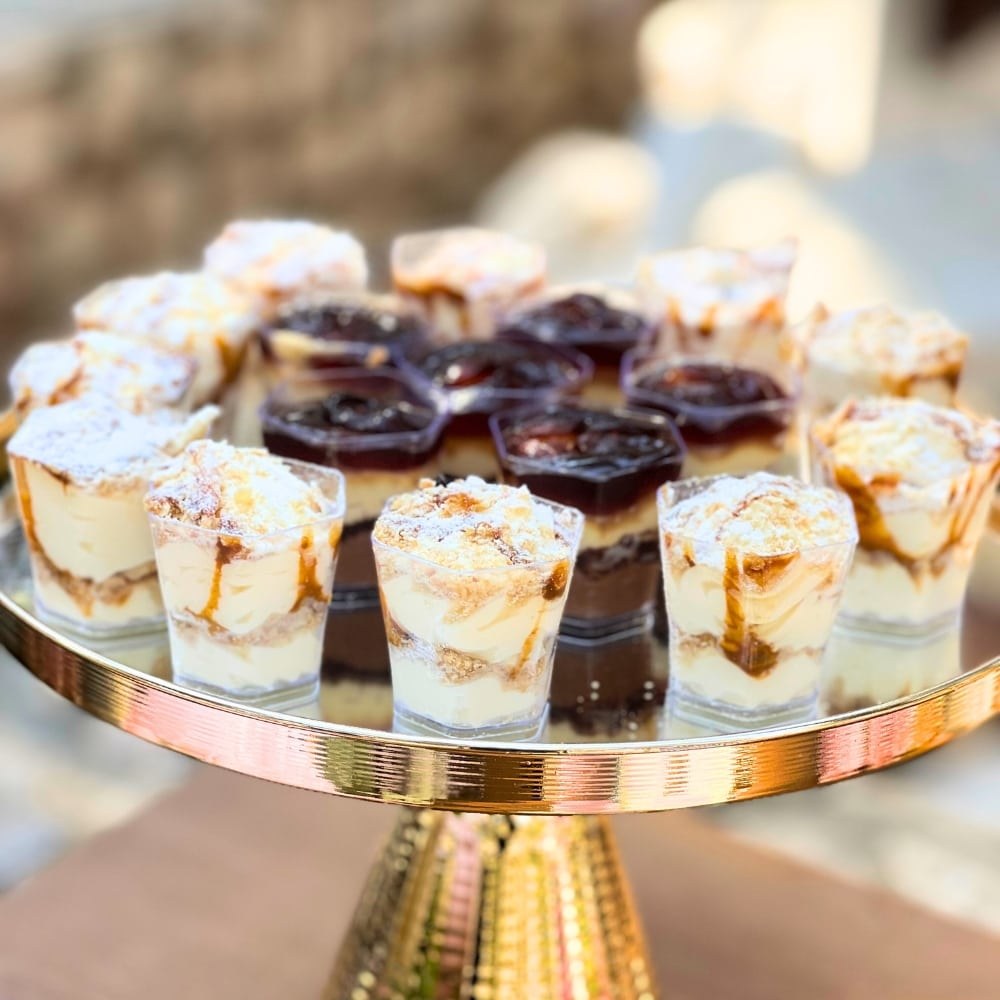 Candy bar βάπτισης με θέμα άμαξα πολύγωνο