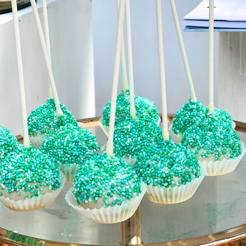 Candy bar βάπτισης με αερόστατο και ελεφαντάκι