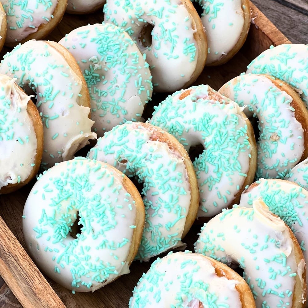 Rustic candy bar βάπτισης για αγόρι