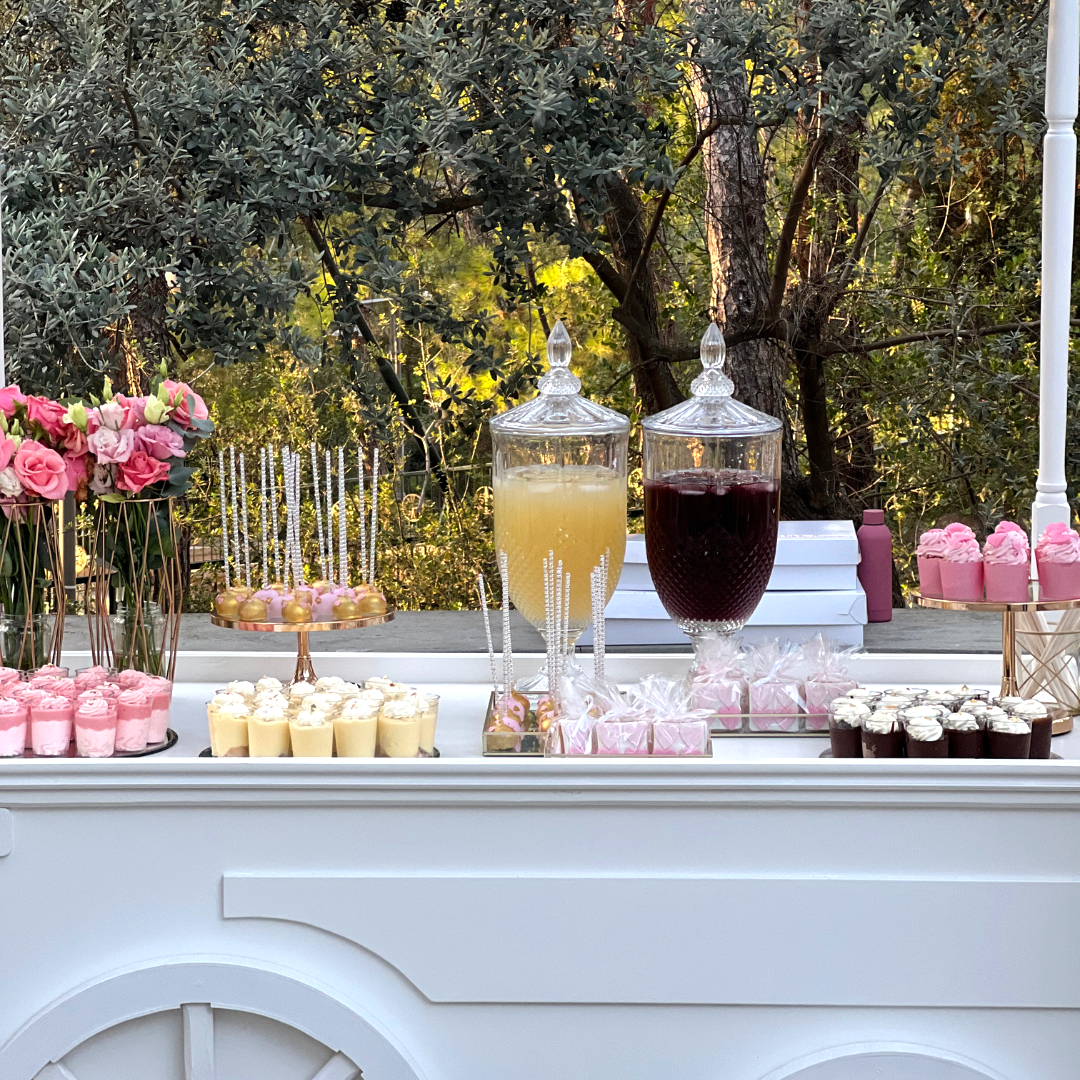 Candy bar βάπτισης για κορίτσι