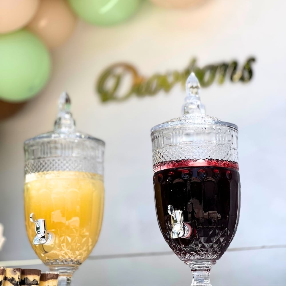 Candy bar βάπτισης με αερόστατο και ελεφαντάκι