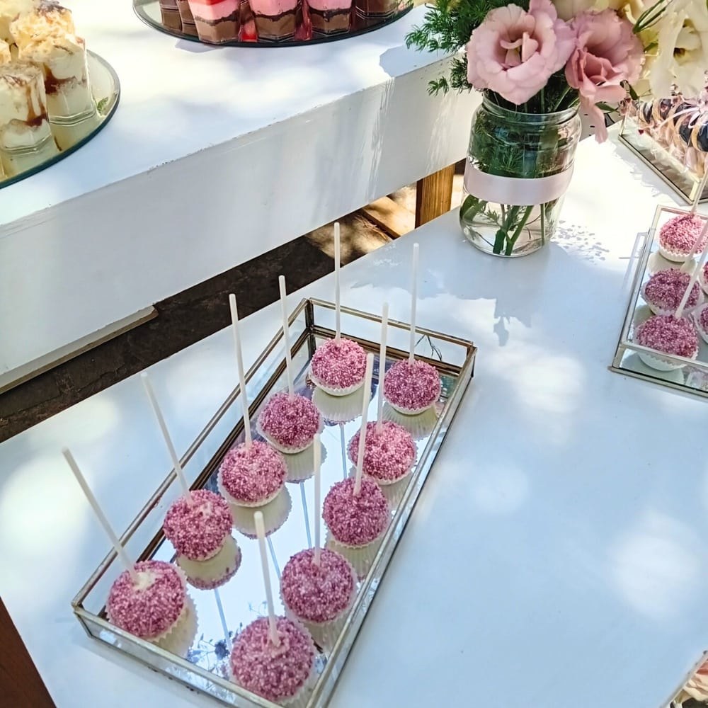 Candy bar βάπτισης για κορίτσι με θέμα Minnie Mouse