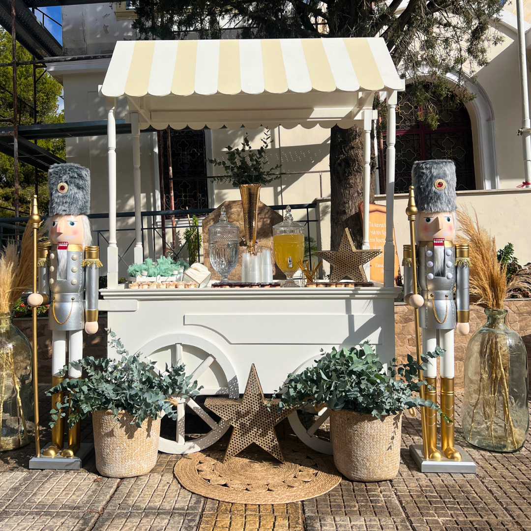 Χριστουγεννιάτικο candy bar βάπτισης