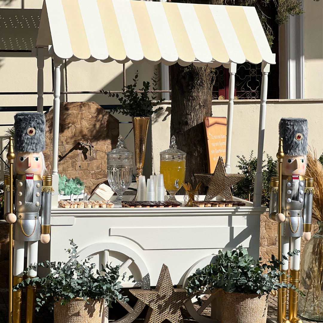 Χριστουγεννιάτικο candy bar βάπτισης