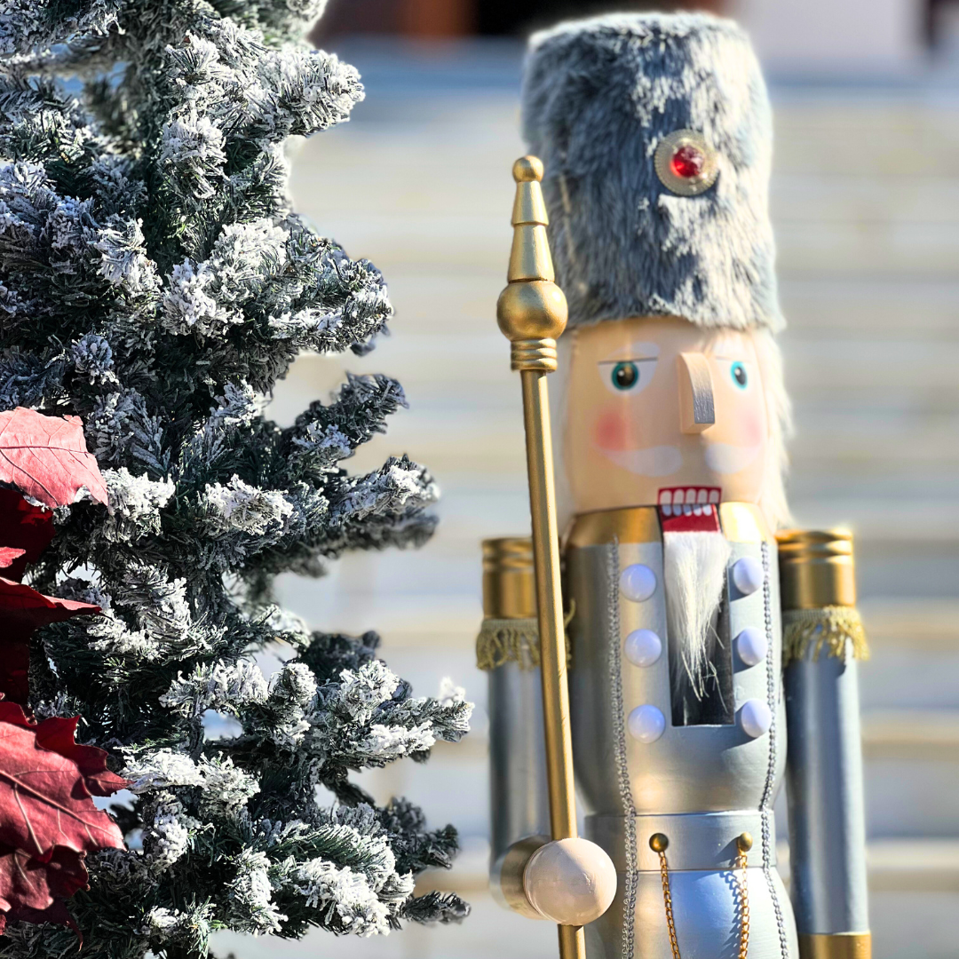 Χριστουγεννιάτικο στολισμός βάπτισης για αγόρι 