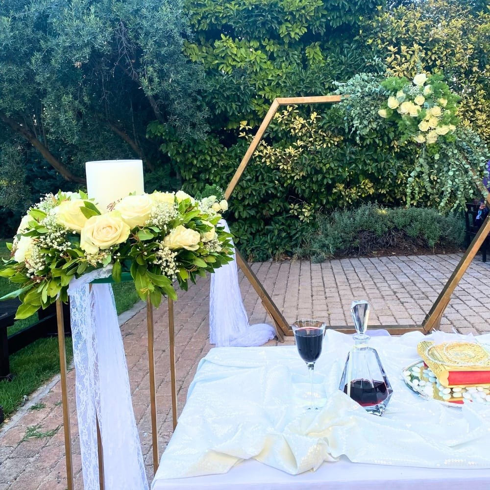 Elegant στολισμός γάμου