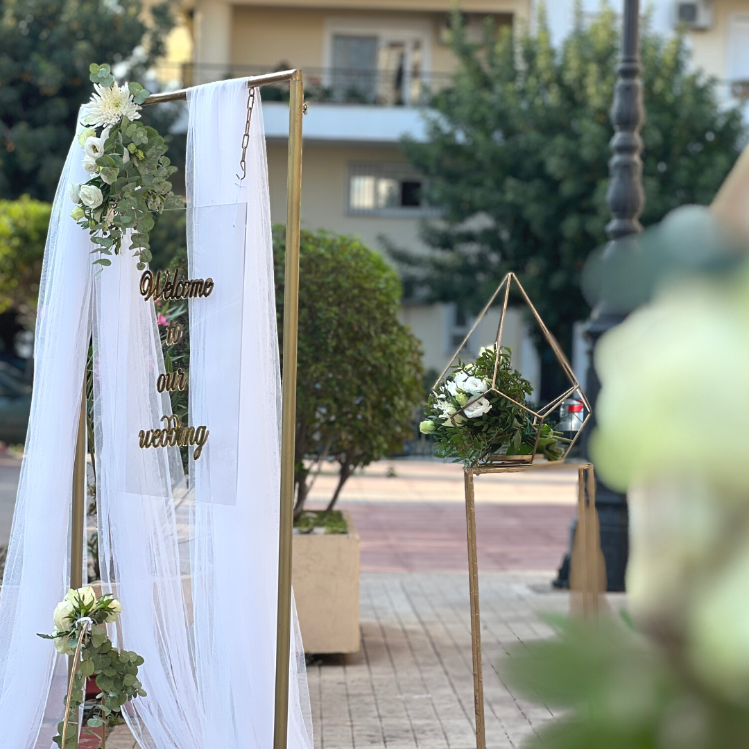 Elegant και ρομαντικός διακόσμηση γάμου