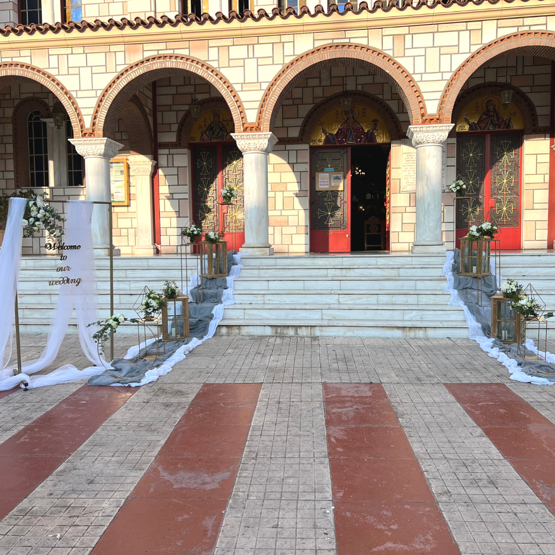 Elegant και ρομαντικός διακόσμηση γάμου