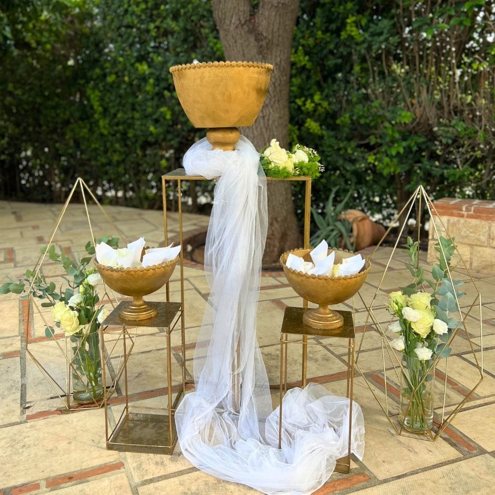 Διακόσμηση γάμου στο κτήμα Ρόδον