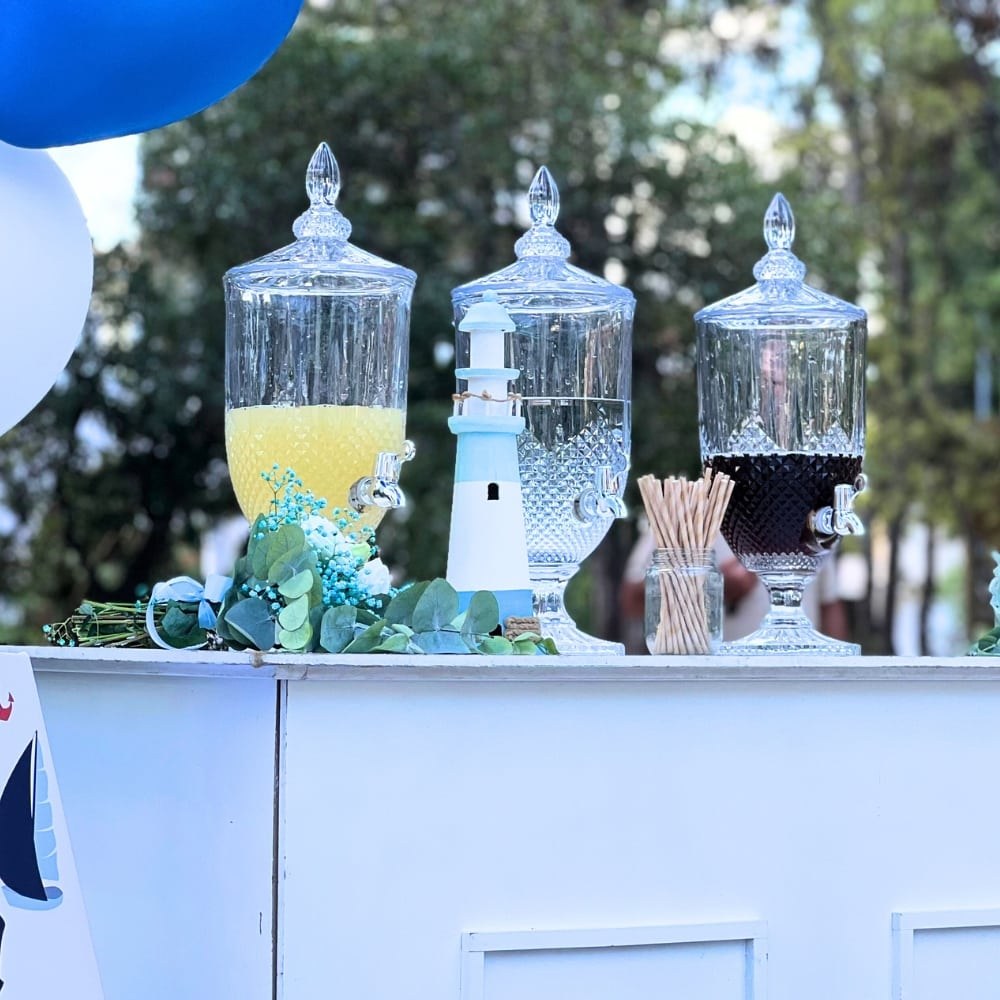 Refreshment bar βάπτισης με ναυτικό θέμα