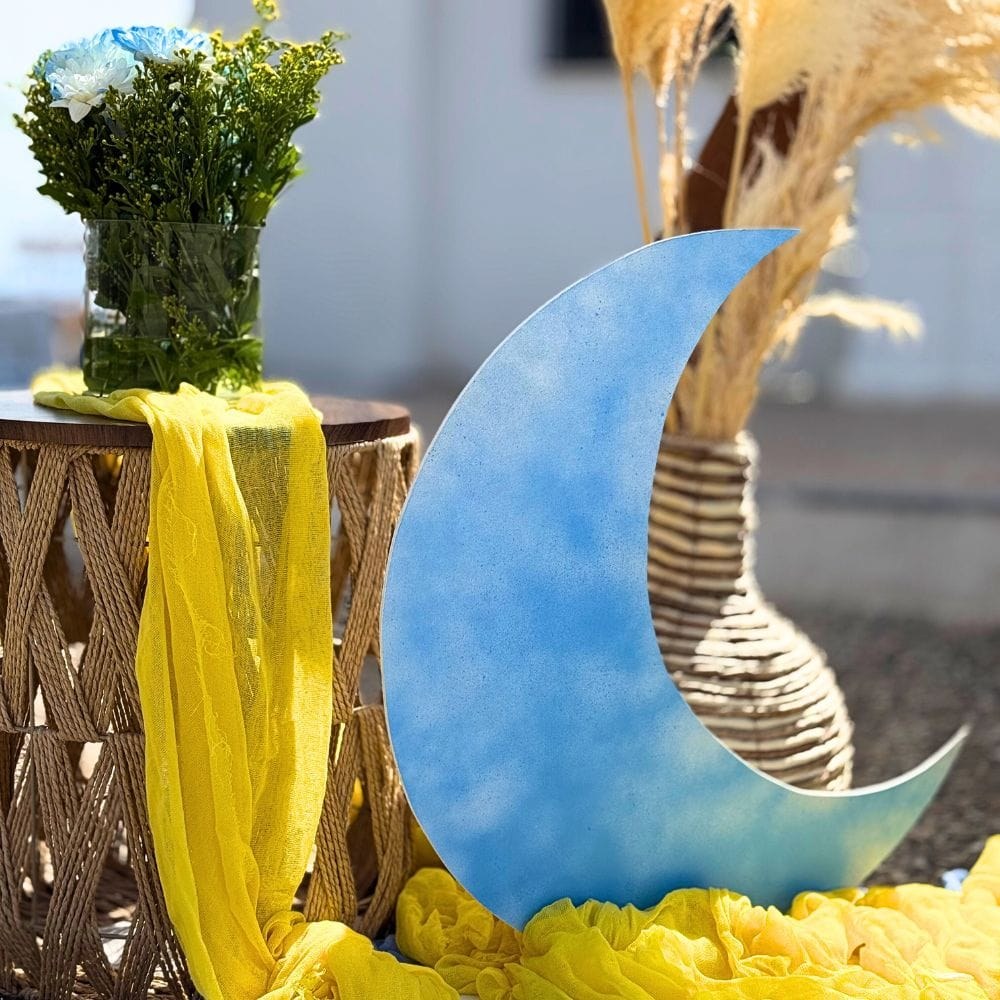 Στολισμός βάπτισης για αγόρι με θέμα τον ήλιο