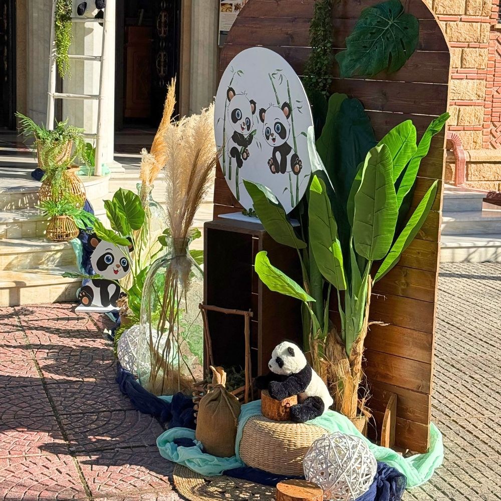 Στολισμός βάπτισης για αγόρι με θέμα το πάντα