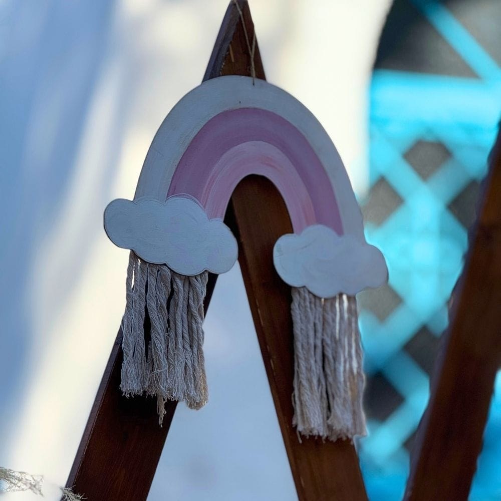 Boho στολισμός βάπτισης για κορίτσι