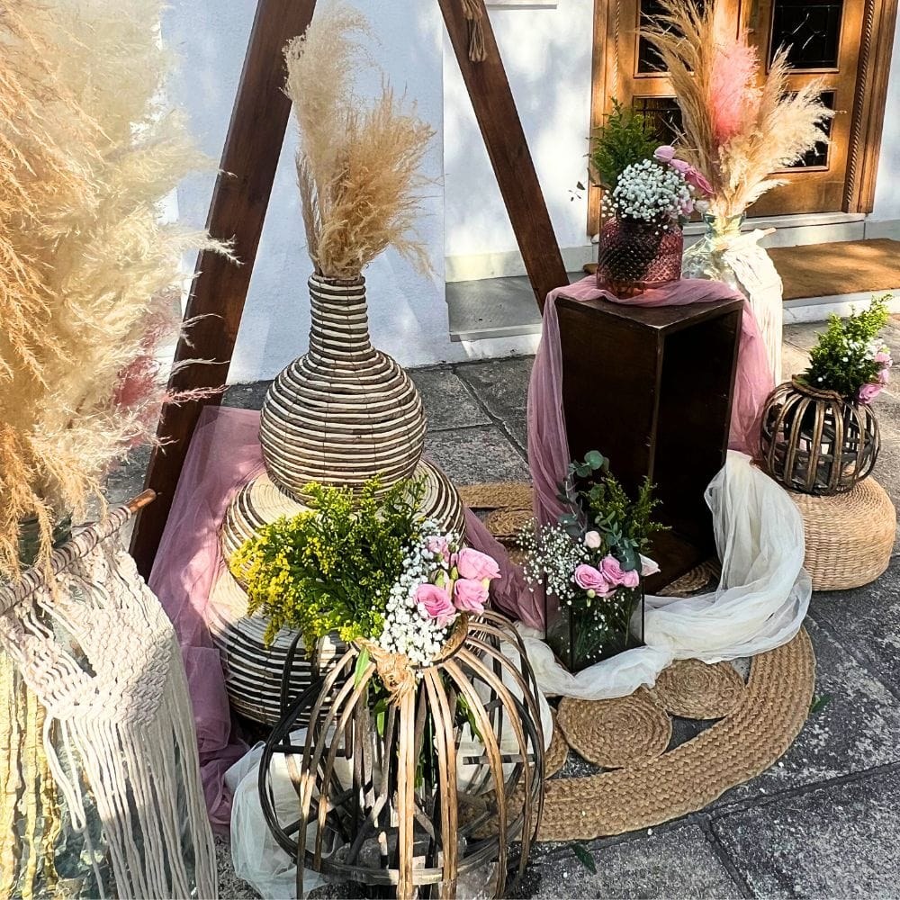 Στολισμός βάπτισης για κορίτσι με θέμα την πεταλούδα