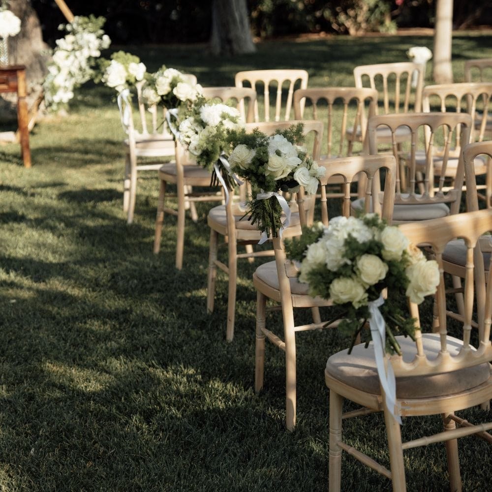 Στολισμός γάμου κτήμα Μελεαγρίς