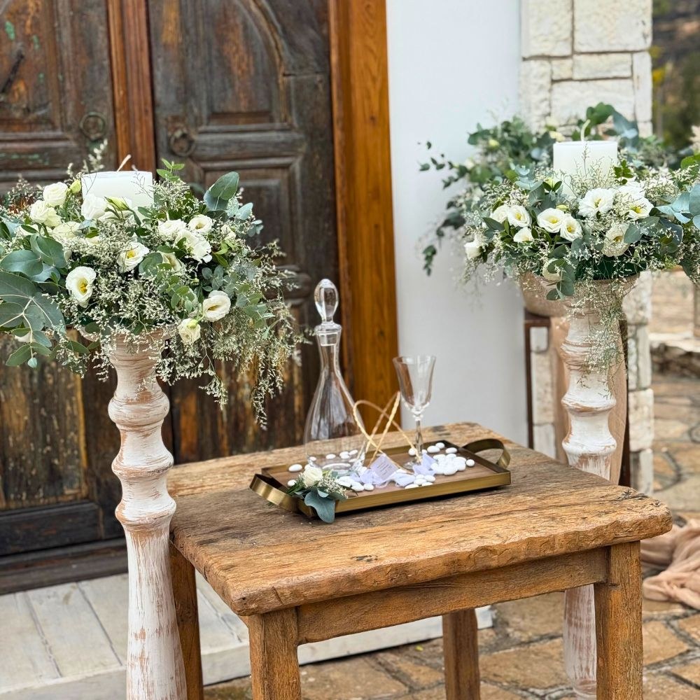 Στολισμός γάμου στο κτήμα Κοκοτού