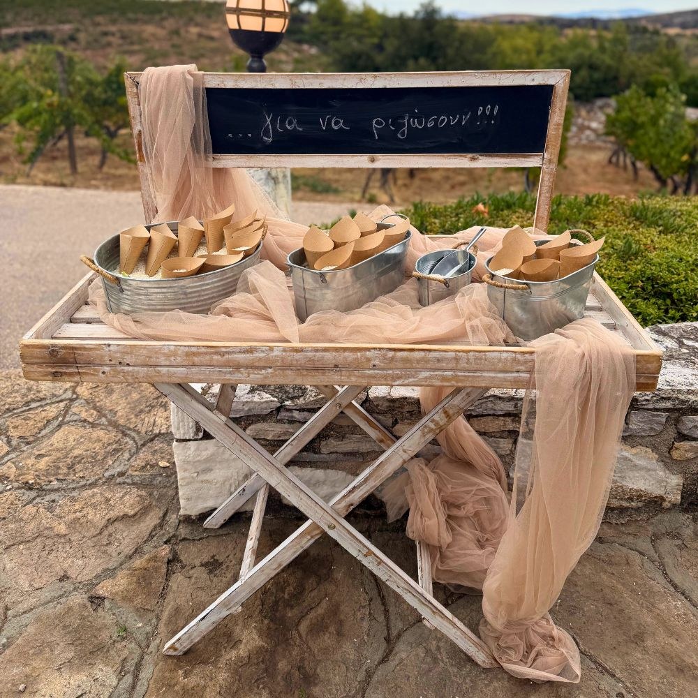 Στολισμός γάμου στο κτήμα Κοκοτού