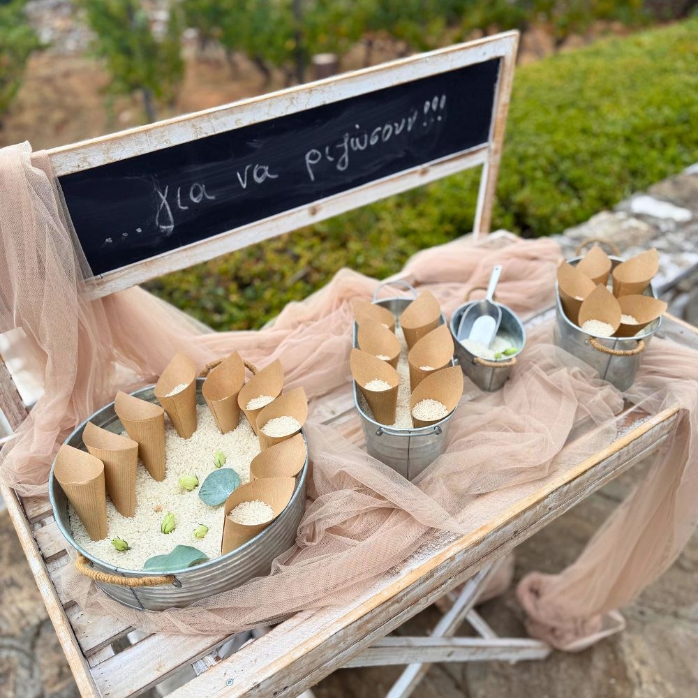 Στολισμός γάμου στο κτήμα Κοκοτού