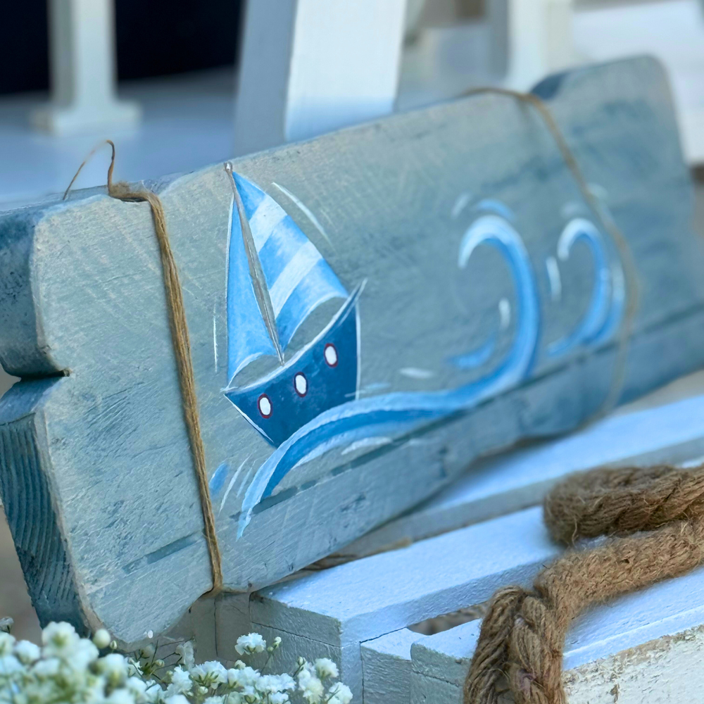 Στολισμός βάπτισης για αγόρι με ναυτικό θέμα