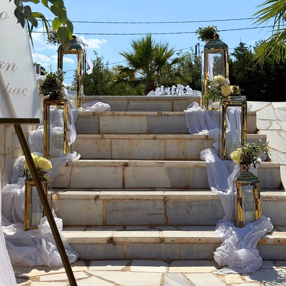 Στολισμός γάμου και βάπτισης στο κτήμα Amare