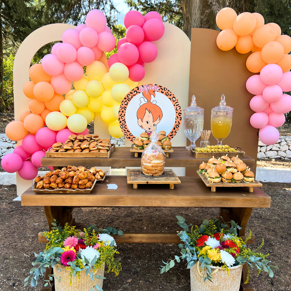 Salty bar βάπτισης για κορίτσι με θέμα 