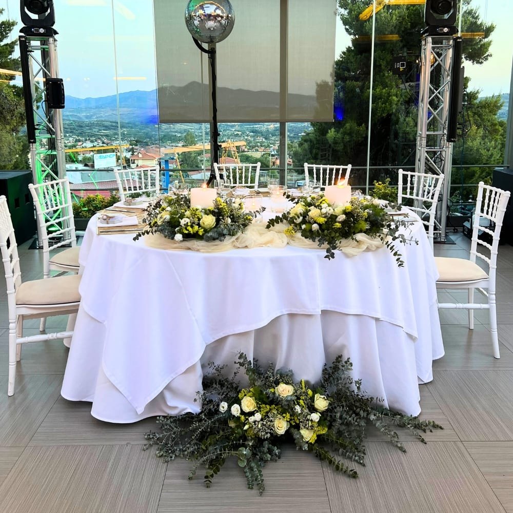 Στολισμός δεξίωσης γάμου και βάπτισης