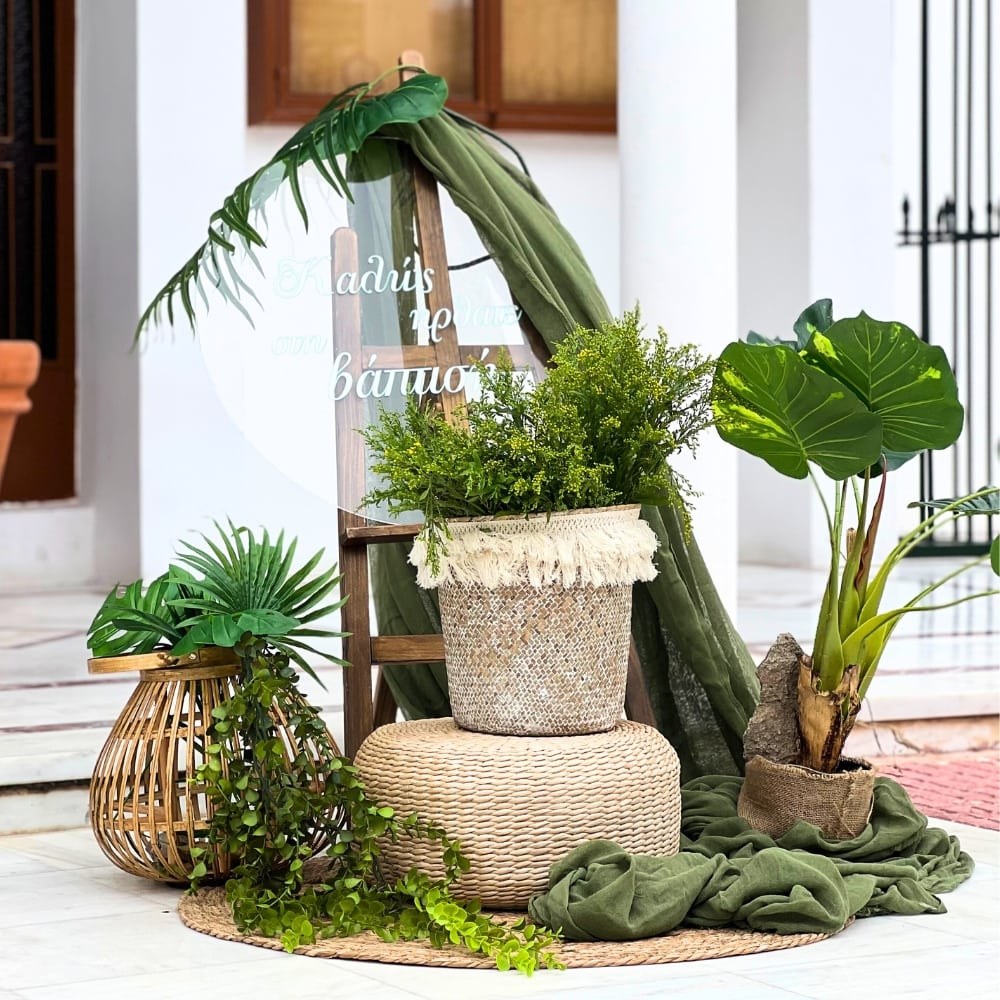 Στολισμός βάπτισης για αγόρι με θέμα δεινόσαυρος