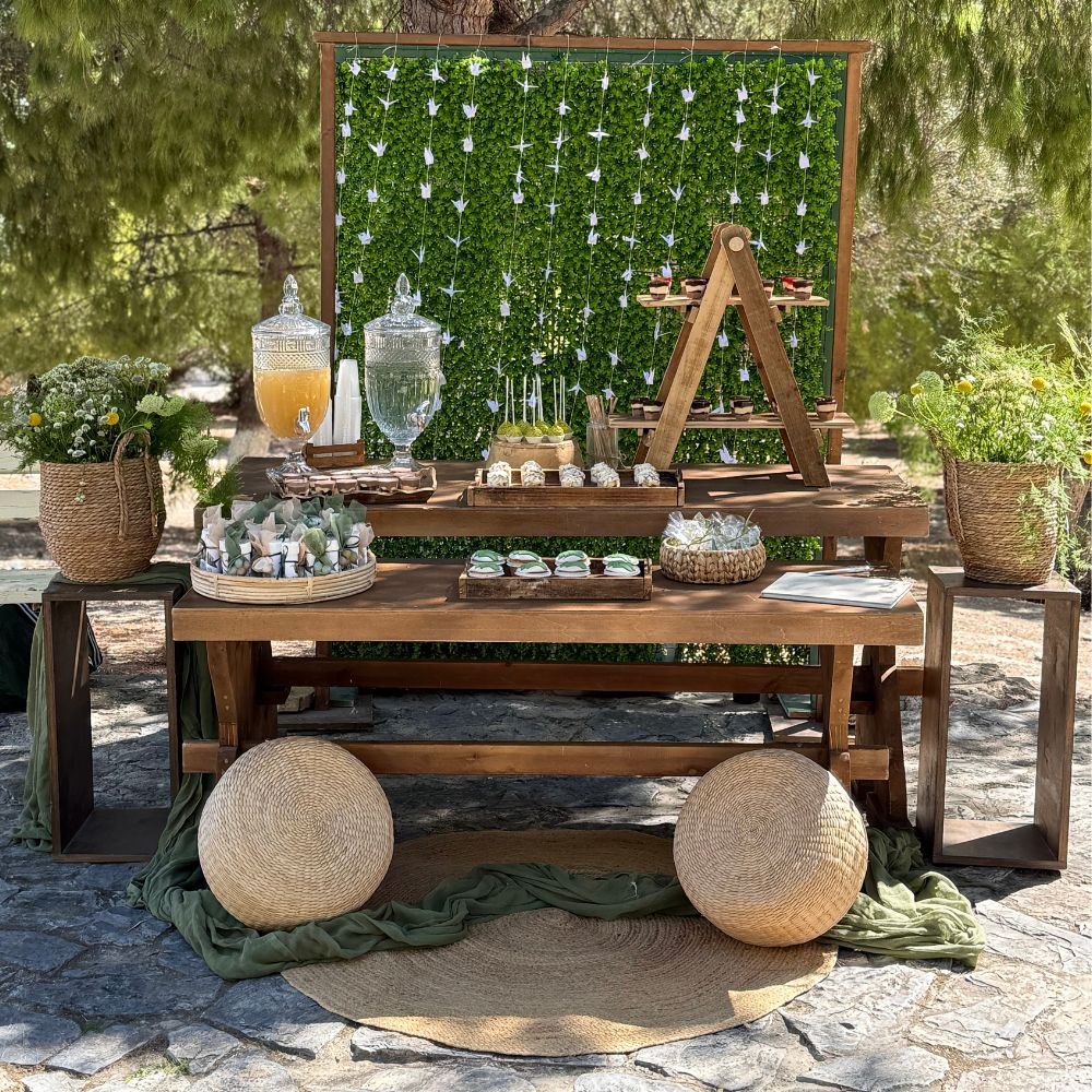 Candy bar βάπτισης για αγόρι