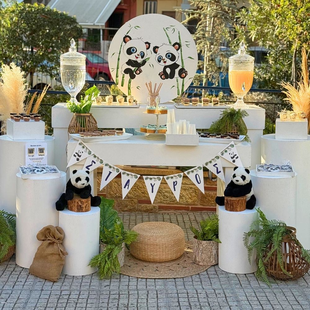 Candy bar βάπτισης για αγόρι με θέμα το πάντα