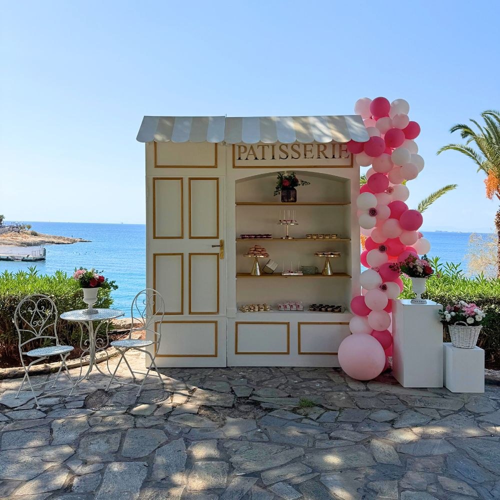 Candy bar βάπτισης patisserie