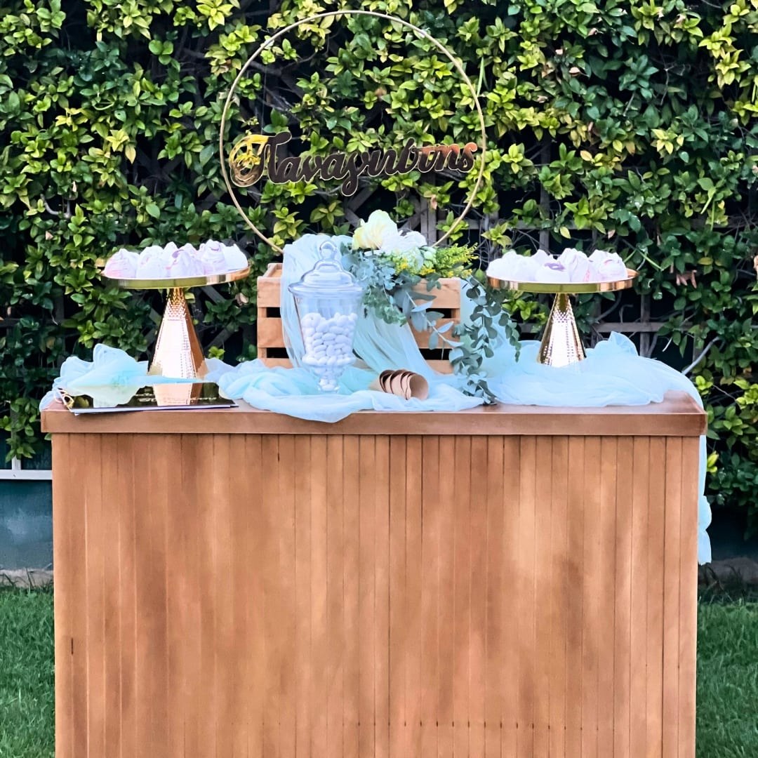 Elegant και boho Candy bar γάμου και βάπτισης