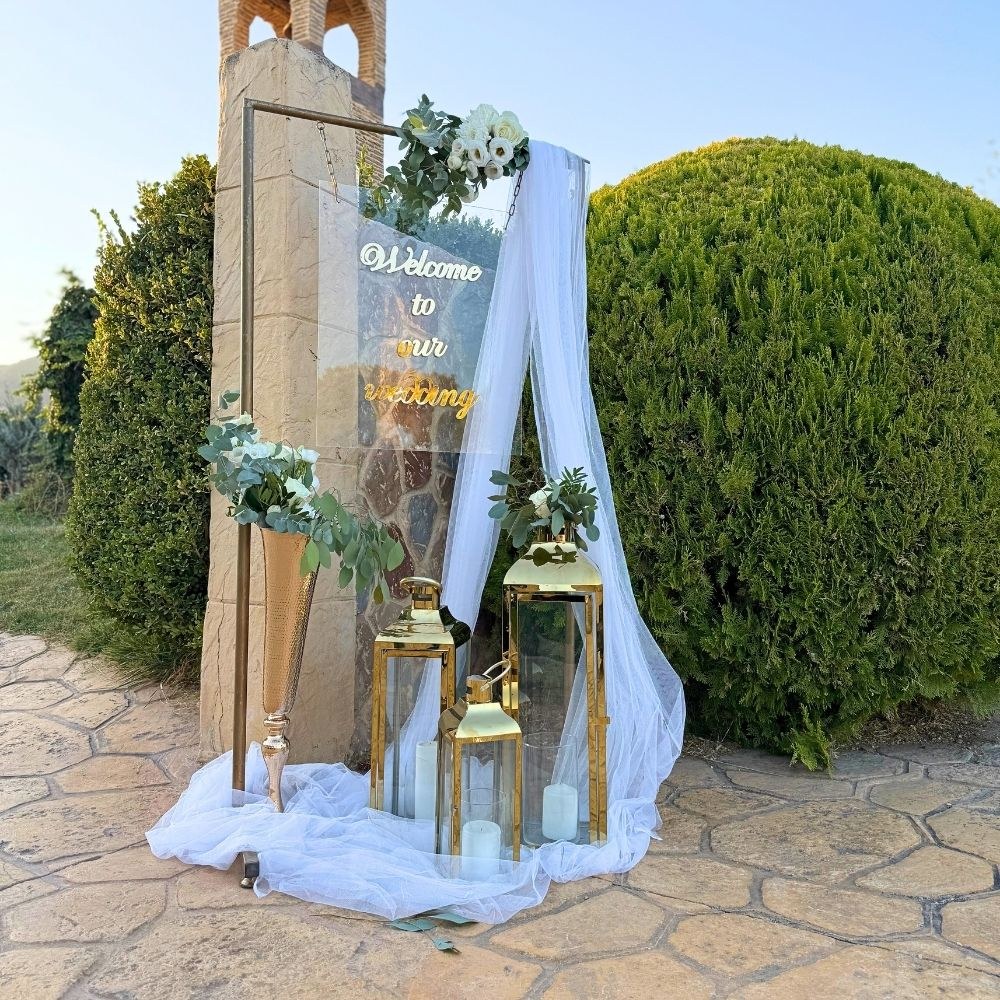 Στολισμός γάμου σε κτήμα