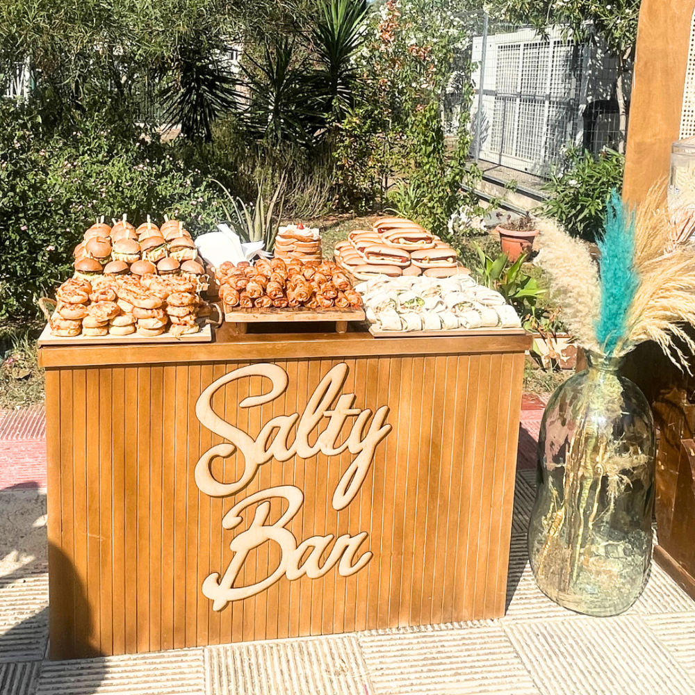 Salty bar βάπτισης για αγόρι με θέμα το αρκουδάκι