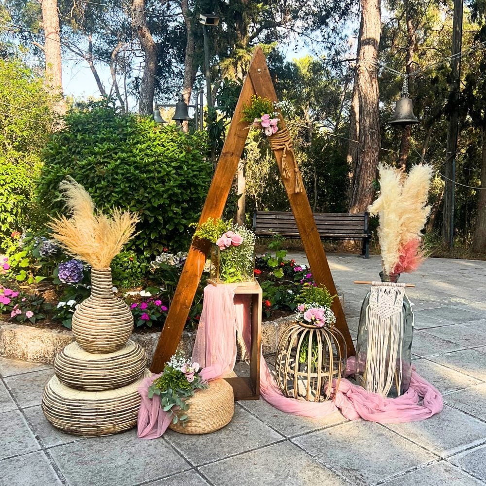 Στολισμός βάπτισης για κορίτσι με θέμα την πεταλούδα