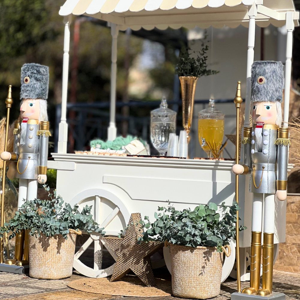 Χριστουγεννιάτικο candy bar βάπτισης