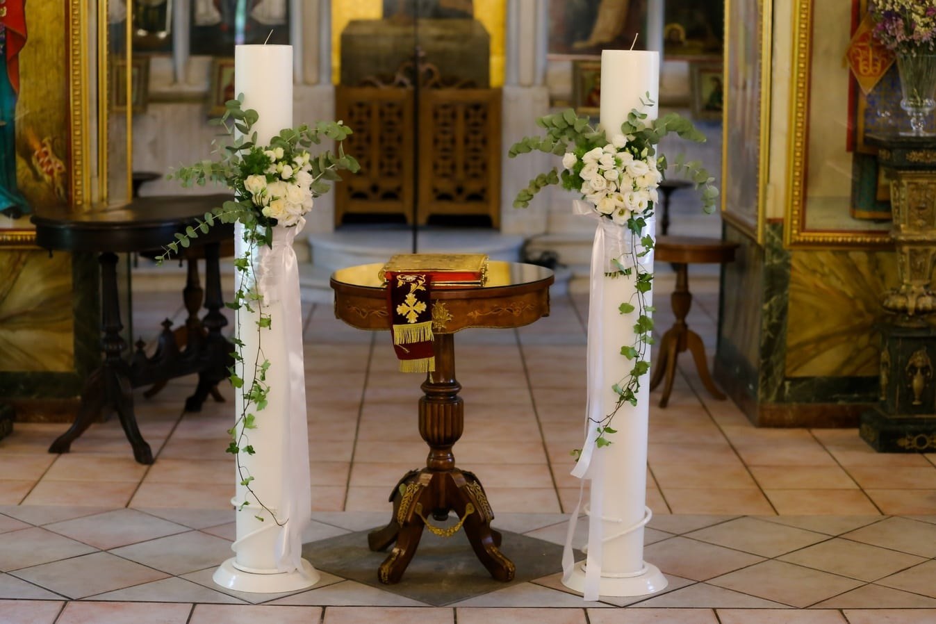 στολισμός γάμου elegant