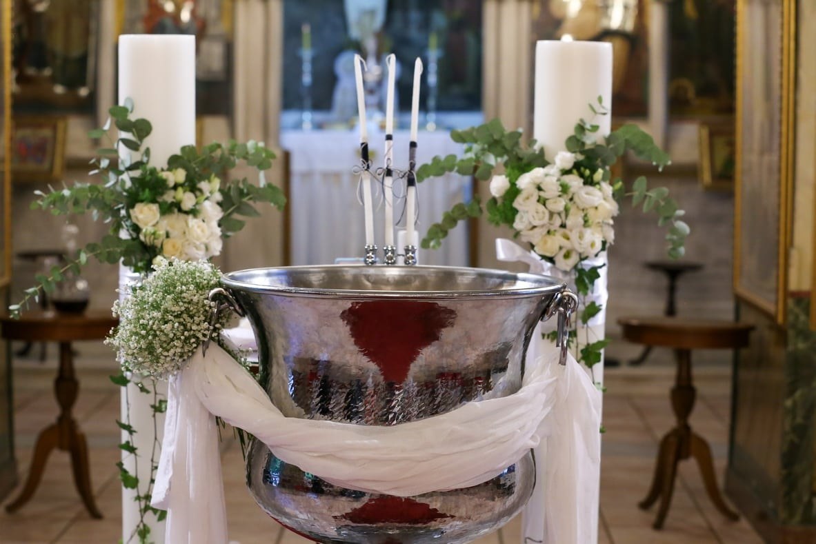 στολισμός γάμου elegant