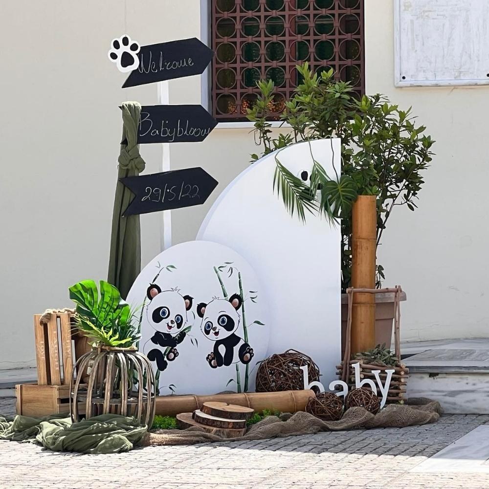 Στολισμός βάπτισης με θέμα το πάντα